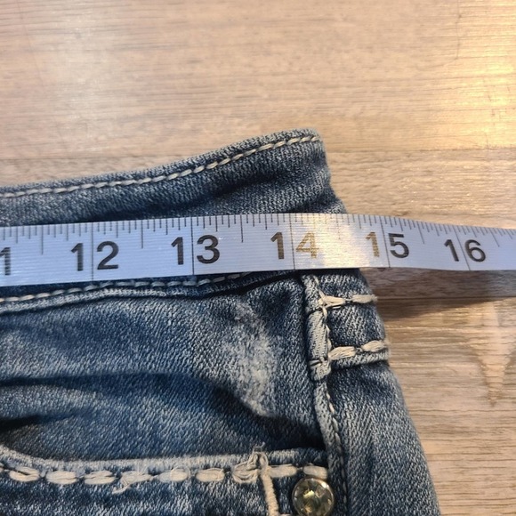 Miss me size 27 women's bootcut distressed jeans - Picture 11 of 13